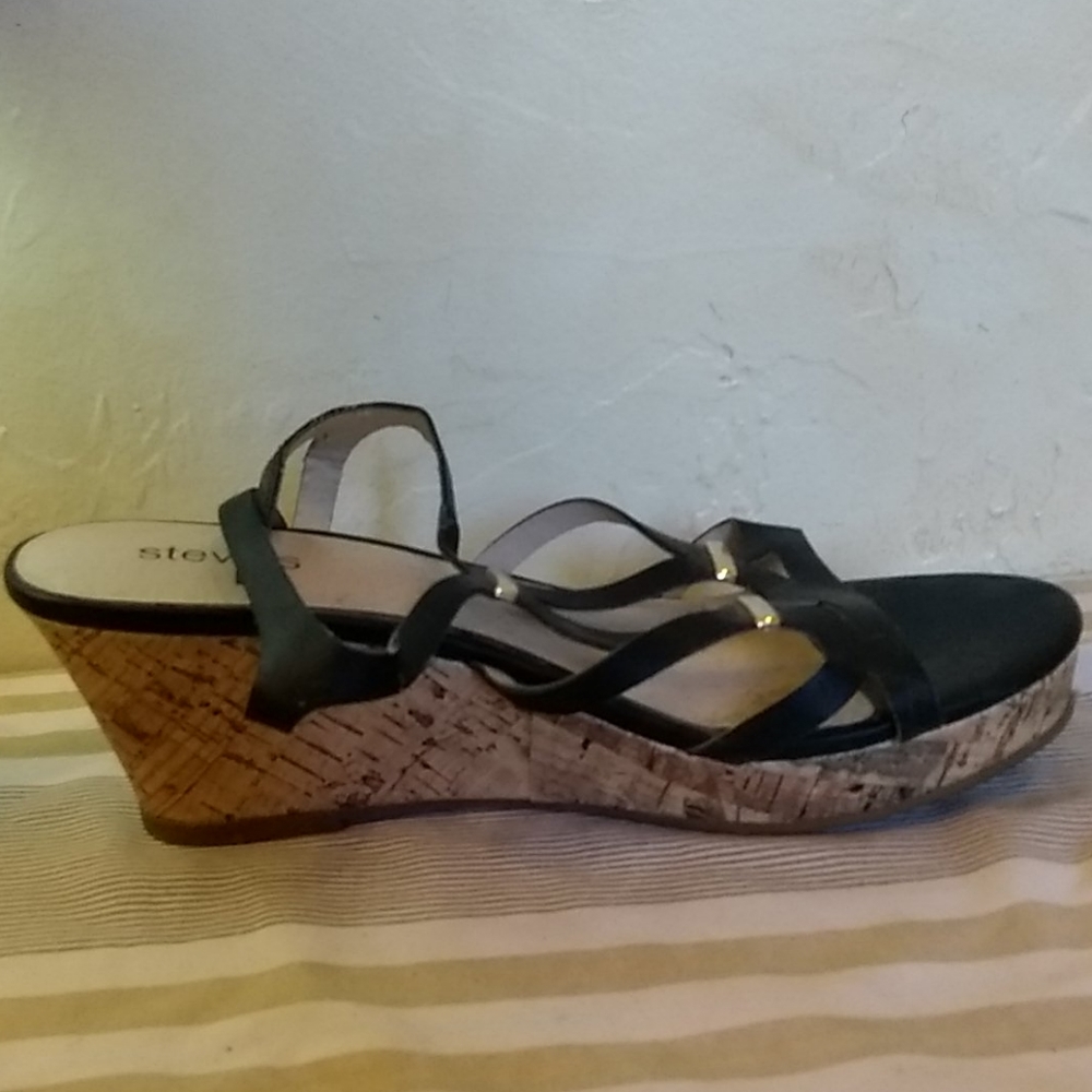 Stevie's wedge high heel shoes.